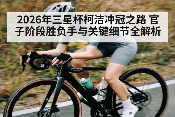 2026年三星杯柯洁冲冠之路 官子阶段胜负手与关键细节全解析